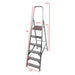 ALUMINUM LADDER 6 STEPS ARON AL-USS 6 - Домакински стълби<<<Тавански и домакински стълби<<<Мебели и