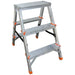 ALUMINUM LADDER TWO-SIDED 2X3 ARON BSS-3 - Домакински стълби<<<Тавански и домакински стълби<<<Мебели и