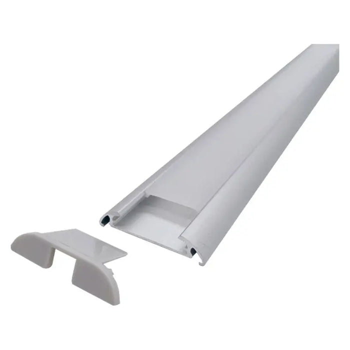 ALUMINUM PROFILE FOR LED STRIP FLOOR 3M WITH BASE FOR 2 STRIPS D-IL - LED ленти и аксесоари<<<Вътрешно