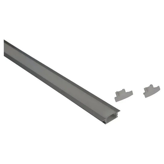 ALUMINUM PROFILE FOR LED STRIP FOR INSTALLATION. MAT 2M D-IL - LED ленти и аксесоари<<<Вътрешно осветление<<<Мебели и