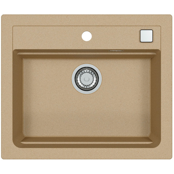 GRANITE KITCHEN SINK ALVEUS ATROX 30 59X50X19.5 CM. BEIGE