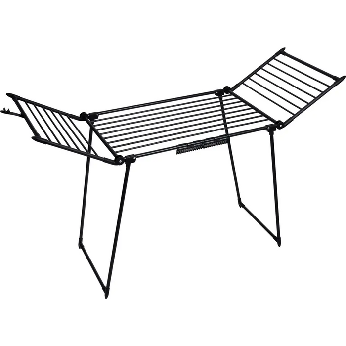 AMALFI foldable laundry drying rack black - Bathroom and stand clothes dryerAGD-SUL<<<Home Appliance