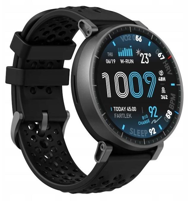 Amazfit Active MAX NFC, 48,5mm with Polymer case, Aluminium Alloy Frame, Black EU W2556GL1N