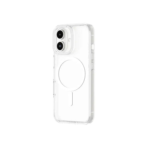 AmazingThing Minimal Mag Case with Magnetic Ring for iPhone 16 Plus - Transparent - Cell phone cases
