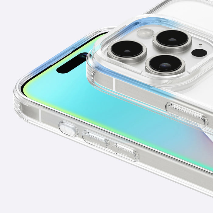 AmazingThing Minimal Mag Case with Magnetic Ring for iPhone 16 Pro - Transparent