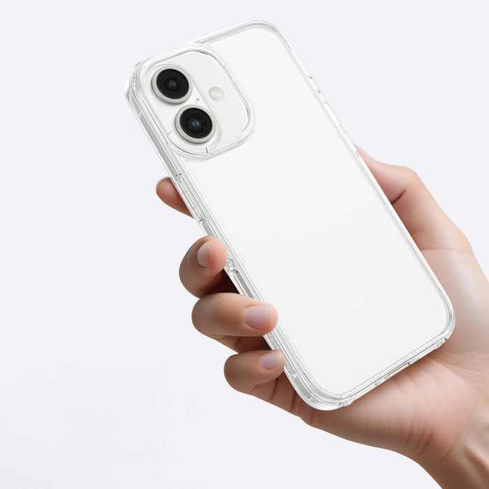 AmazingThing Minimal Case for iPhone 16 Silicone Case - Transparent