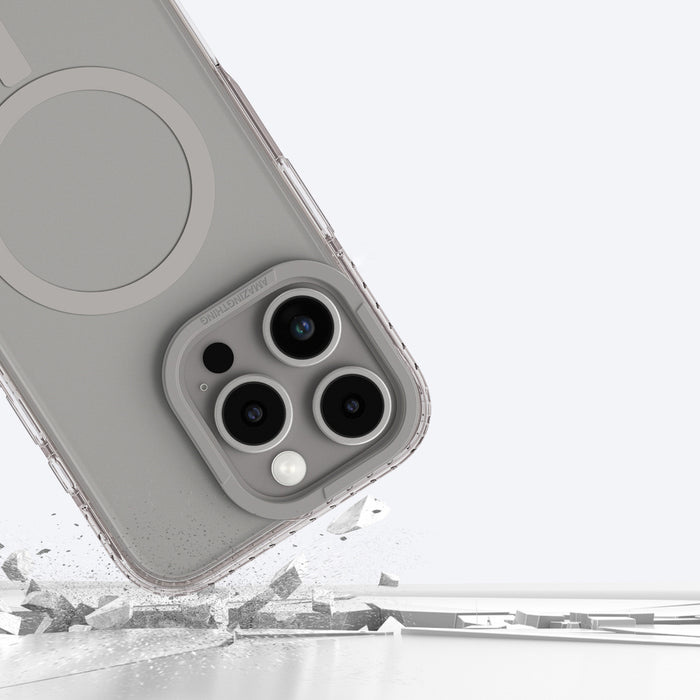 AmazingThing Titan Pro Mag Case with Magnetic Ring for iPhone 16 Pro - Gray