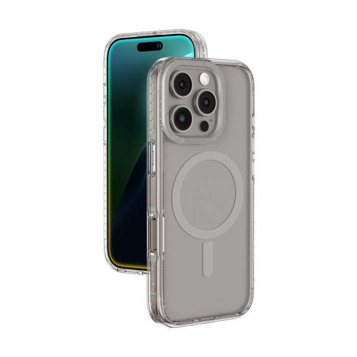 AmazingThing Titan Pro Mag Case with Magnetic Ring for iPhone 16 Pro - Gray