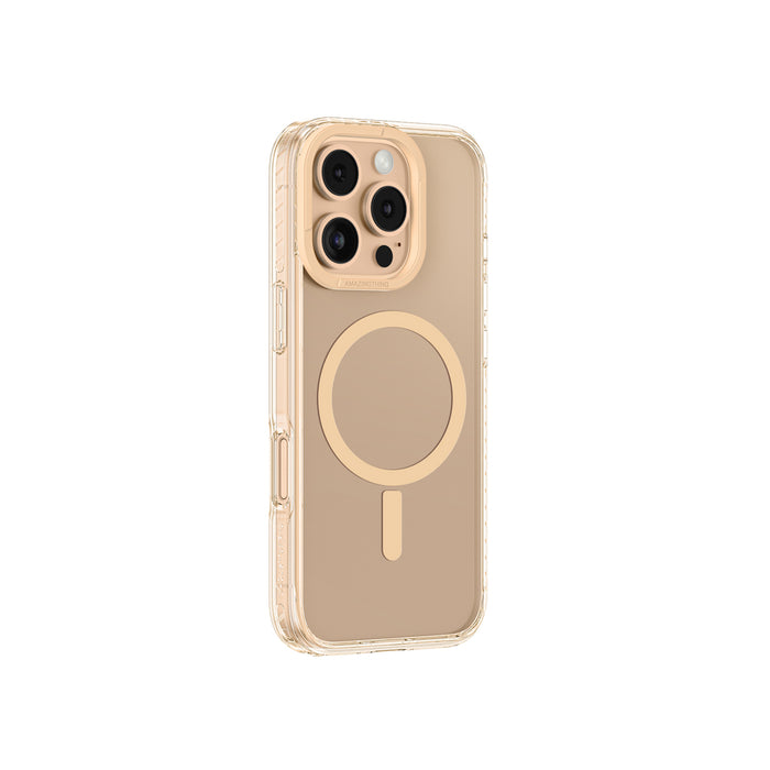 AmazingThing Titan Pro Mag Case with Magnetic Ring for iPhone 16 Pro - Rose Gold