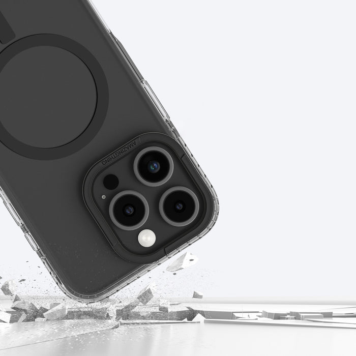 AmazingThing Titan Pro Mag Case with Magnetic Ring for iPhone 16 Pro - Black
