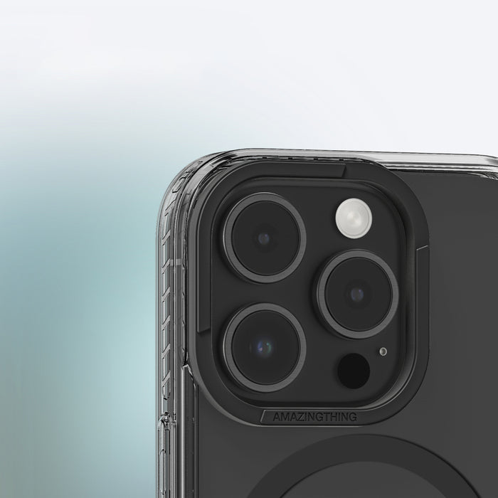 AmazingThing Titan Pro Mag Case with Magnetic Ring for iPhone 16 Pro Max - Black