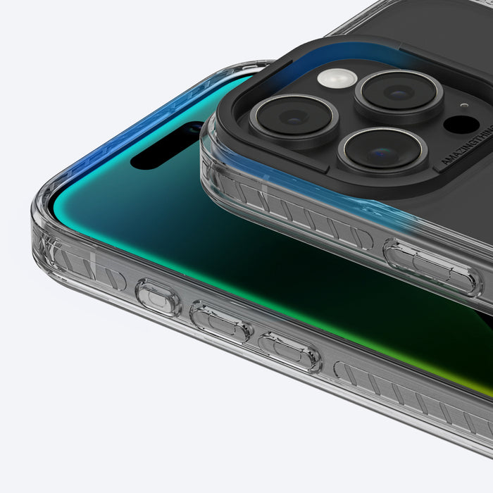 AmazingThing Titan Pro Mag Case with Magnetic Ring for iPhone 16 Pro Max - Black