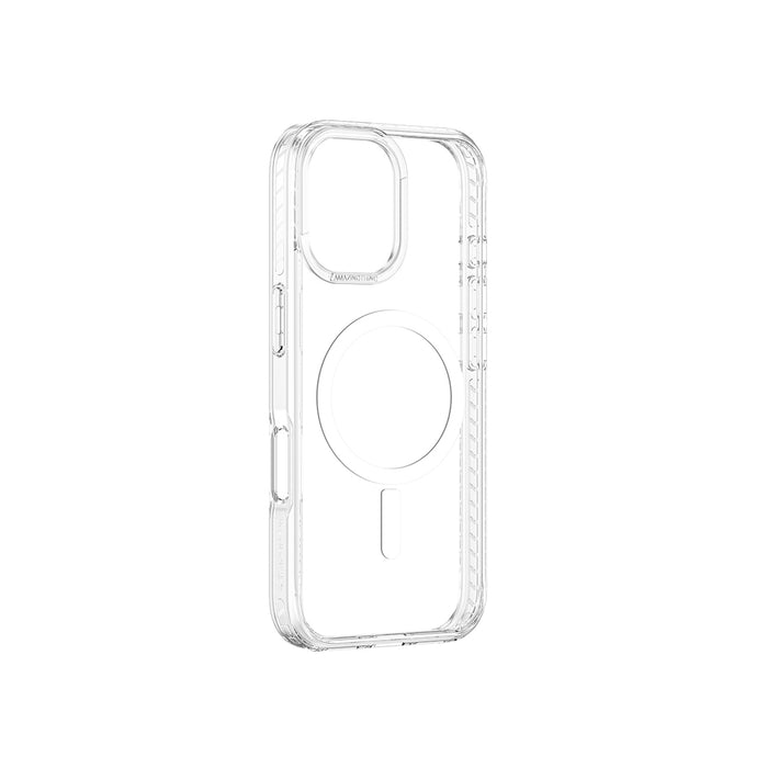 AmazingThing Titan Pro Mag Case with Magnetic Ring for iPhone 16 - Transparent