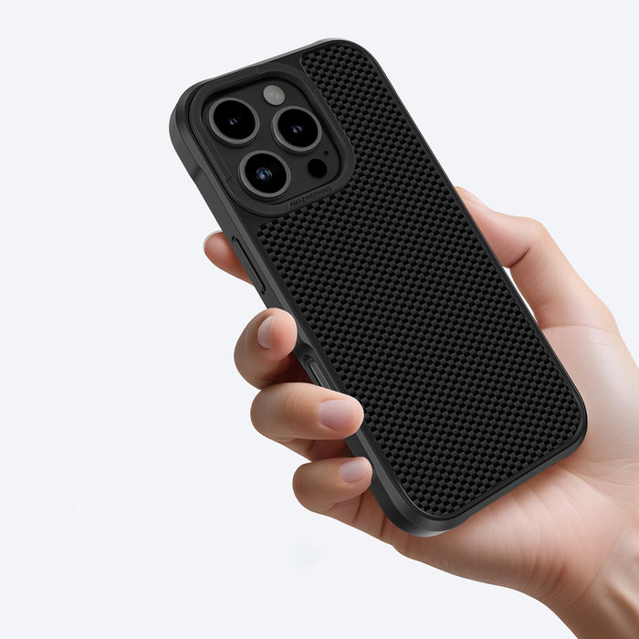 AmazingThing Titan Max Case with 600D Aramid Fibers for iPhone 16 Pro - Black