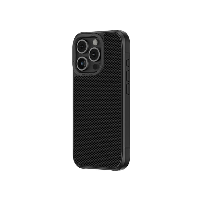 AmazingThing Titan Max Case with 600D Aramid Fibers for iPhone 16 Pro - Black