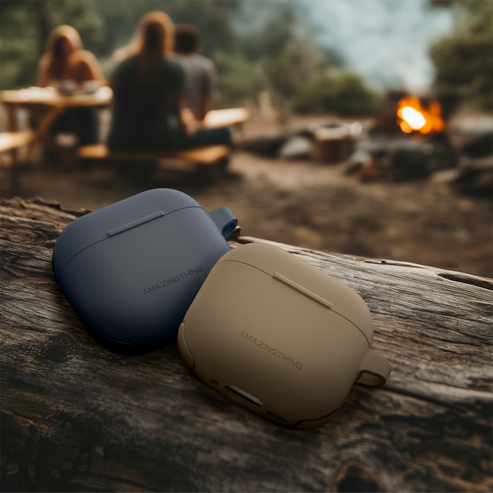 AmazingThing Omni Case for AirPods 4 - Dark Blue