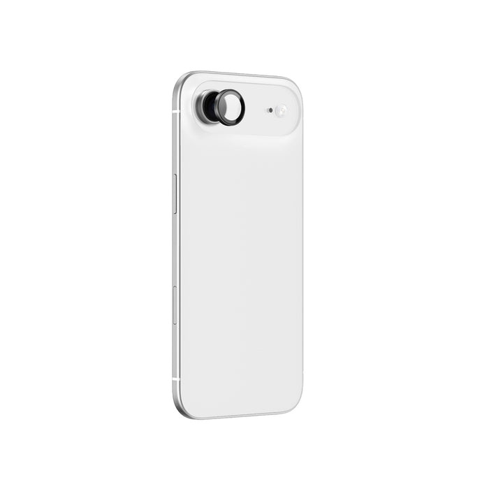 AmazingThing Lens Glass for iPhone 17 Air with Black Aluminum Frame