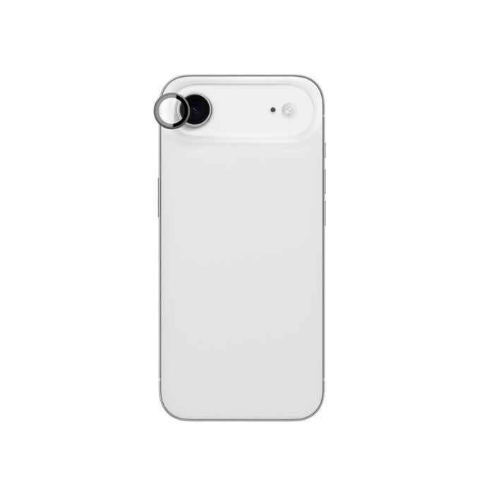 AmazingThing Lens Glass for iPhone 17 Air with Black Aluminum Frame