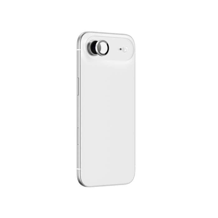 AmazingThing Lens Glass for iPhone 17 Air with Silver Aluminum Frame