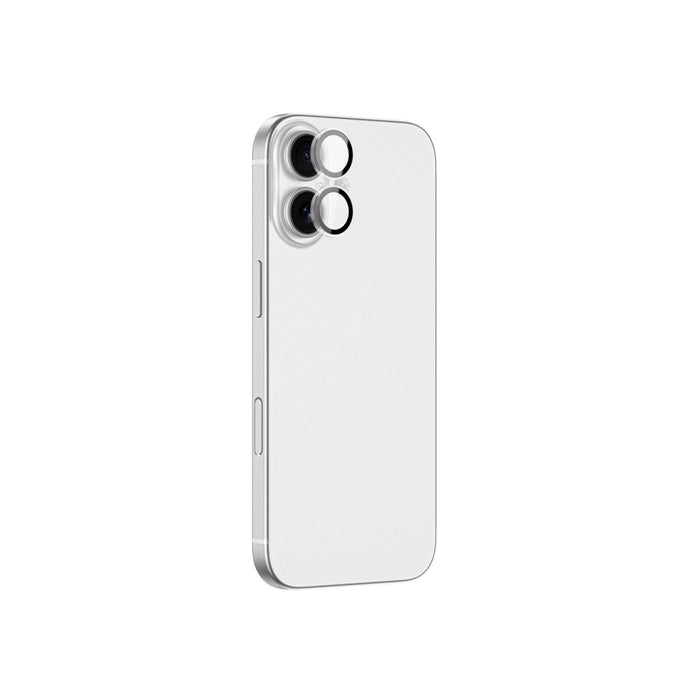 AmazingThing Lens Glass for iPhone 17 with Black Aluminum Frame
