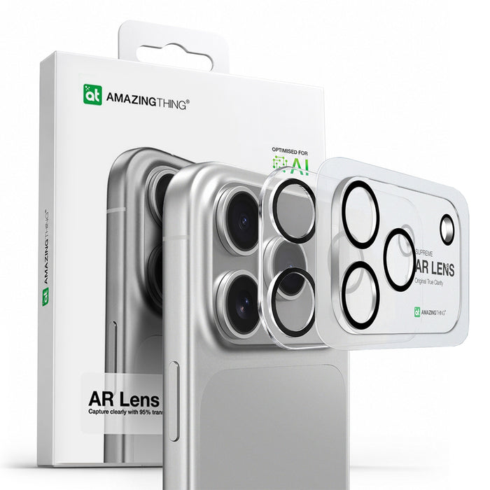 AmazingThing Full Lens Glass for iPhone 17 Pro Max