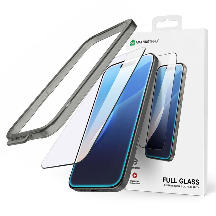 AmazingThing Titan Full FusionFilter 7 Full Screen Tempered Glass for iPhone 17 Pro Max