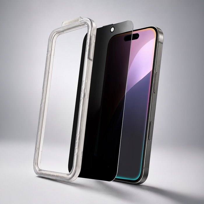 AmazingThing Titan Privacy FusionFilter 7 Privacy Tempered Glass for iPhone 17 Air