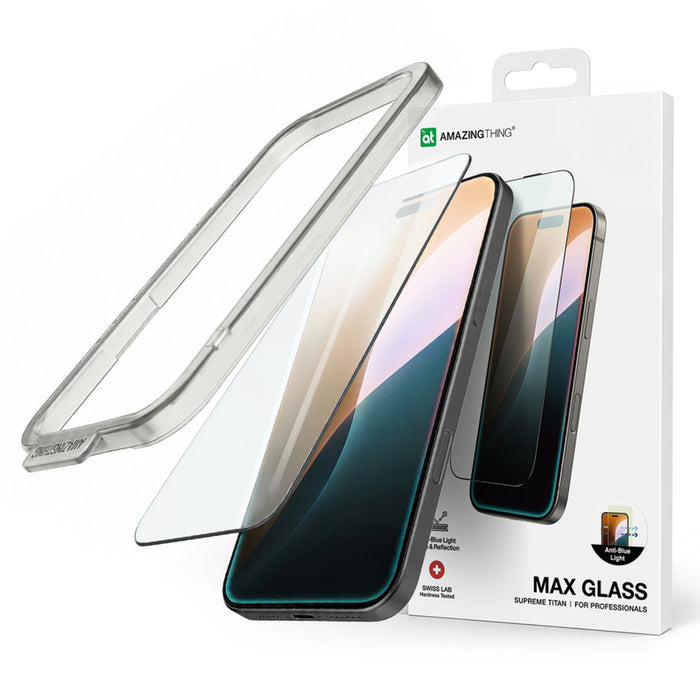 AmazingThing Titan Max FusionFilter 7 Tempered Glass for iPhone 17 Pro