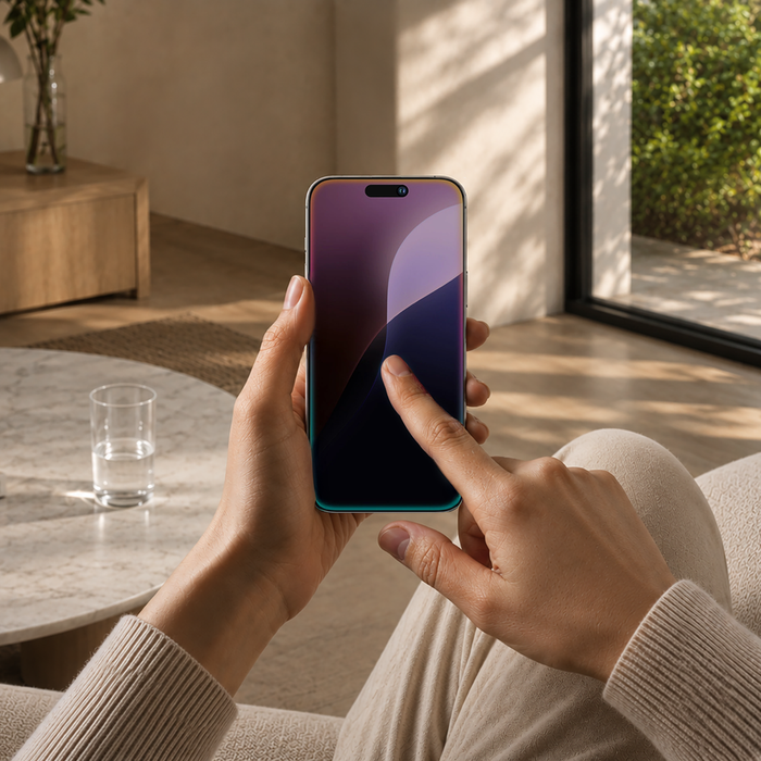 AmazingThing Titan FusionFilter 7 Matte Privacy Tempered Glass for iPhone 17 Pro
