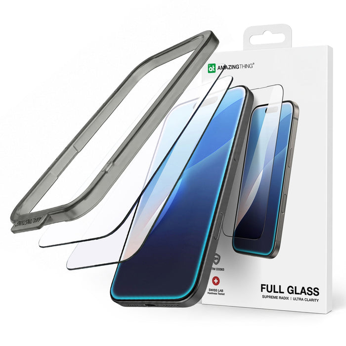 AmazingThing Radix Full Tempered Glass for iPhone 17 Pro Max (Set of 2)