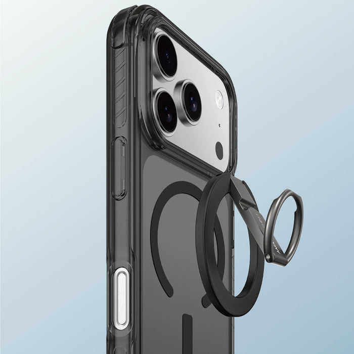 AmazingThing Titan Pro Grip Ring Set Case for iPhone 17 Pro Compatible with MagSafe - Black