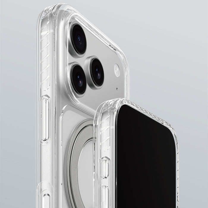 AmazingThing Titan Pro MagSpin Case for iPhone 17 Pro Compatible with MagSafe - Gray