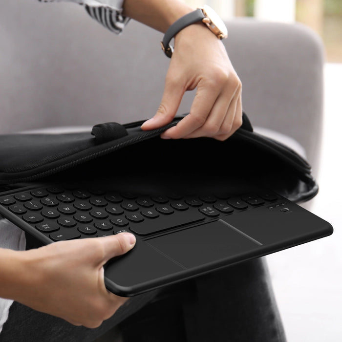 AmazingThing Minimal Case KeyLite Combo Keyboard Case for iPad Air 11" M2/M3/M4 (2024/2025/2026) - Black