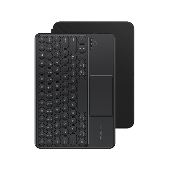 AmazingThing Minimal Case Keylite Combo Keyboard Case for iPad Air 13" M2/M3/M4 (2024/2025/2026) - Black