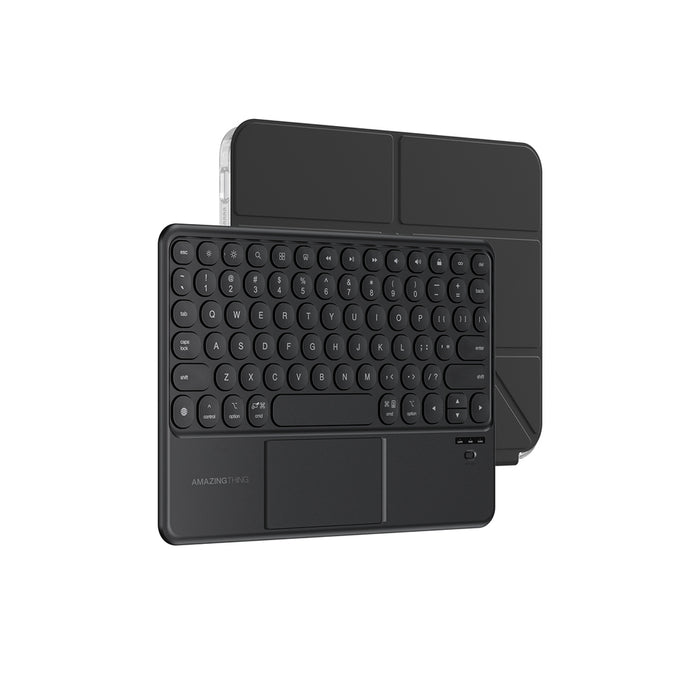 AmazingThing Minimal Case Keylite Combo Keyboard Case for iPad Air 13" M2/M3/M4 (2024/2025/2026) - Black