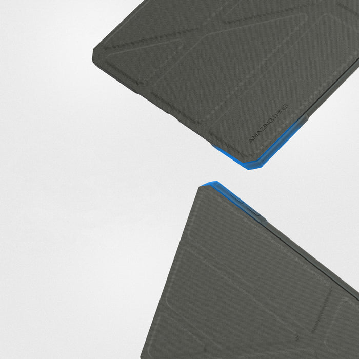 AmazingThing Titan Pro Folio Case for iPad Air 11" M3/M4 (2025/2026) - Gray