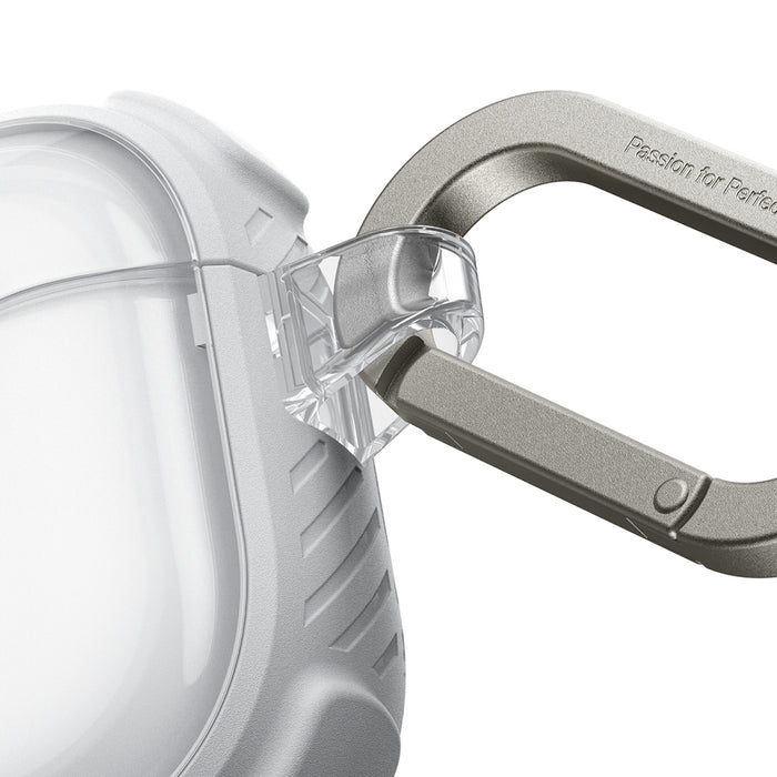AmazingThing Titan Pro Mag Case Clear for AirPods Pro 3 - White
