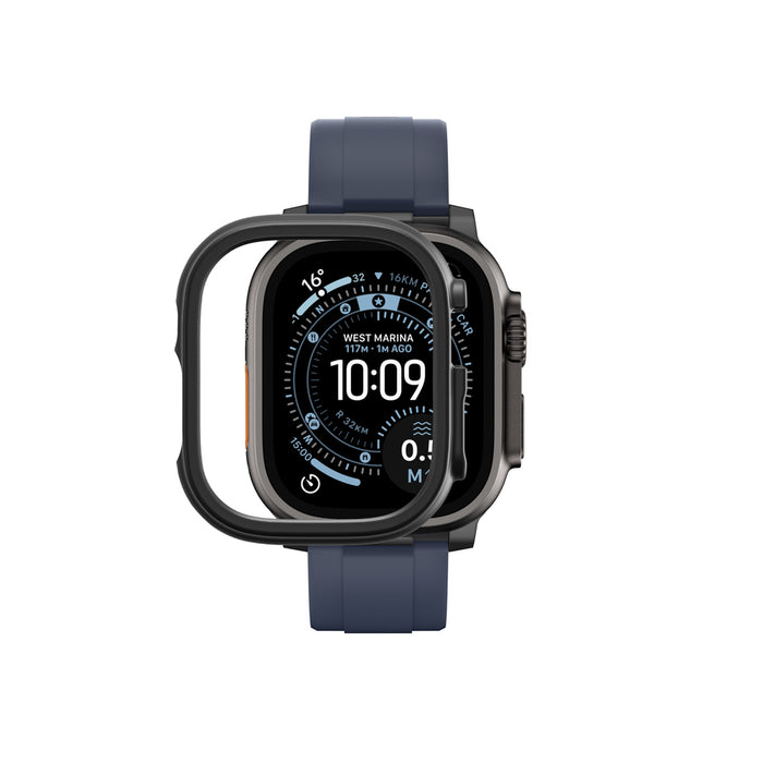 AmazingThing Minimal Protective Case for Apple Watch UItra 3 49mm - Black
