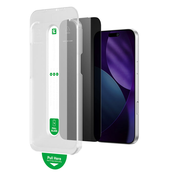 AmazingThing Titan Vision 7 Tempered Glass for iPhone 17 Pro Privacy