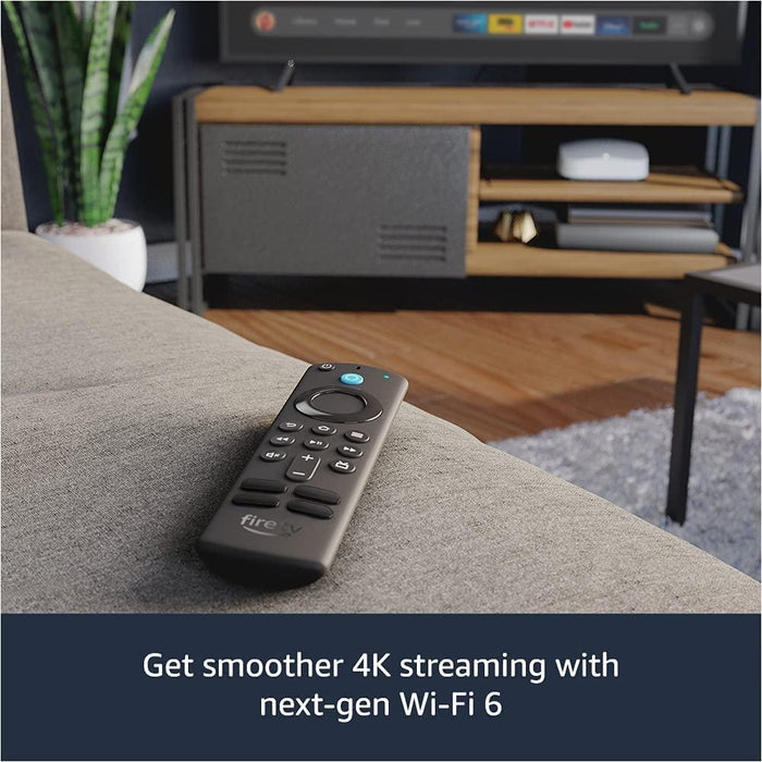 Multimedia player AMAZON Fire TV Stick 4K Gen2, Wi-Fi 6, Alexa Voice Remote, Black