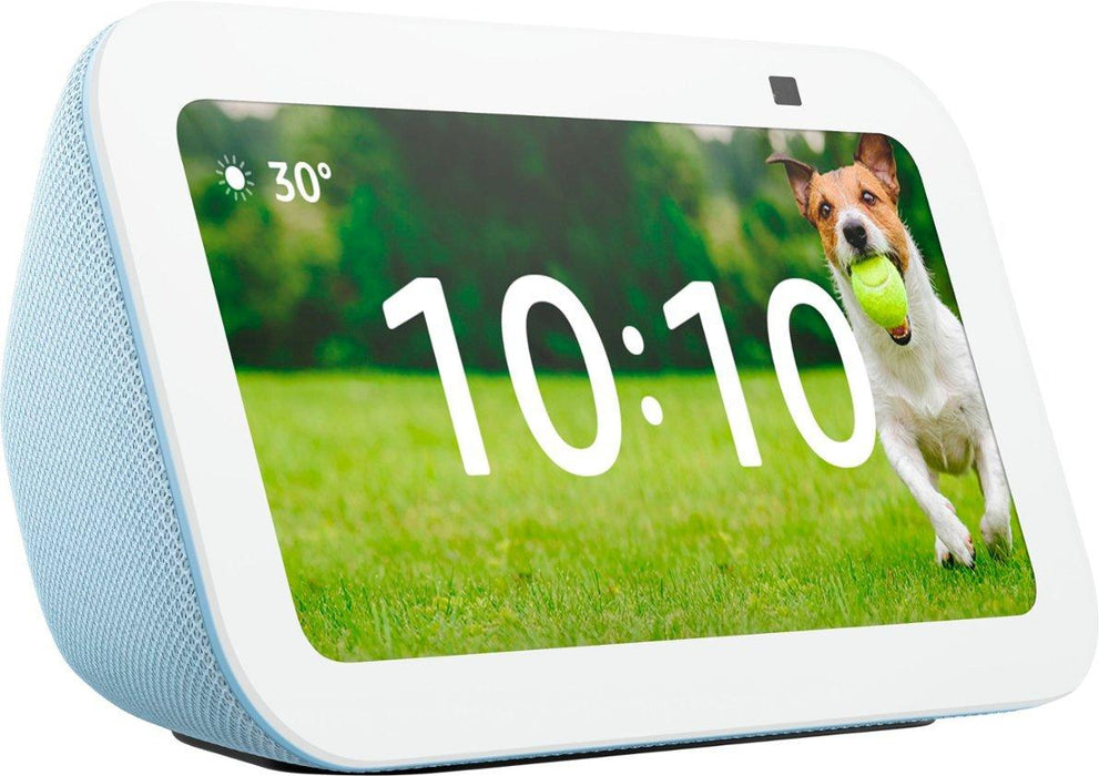 The smart speaker Amazon Echo Show 5, 3rd Gen, Touch screen, Voice assistant, Blue