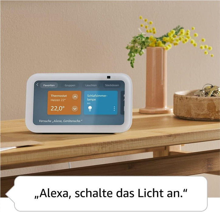 The smart speaker Amazon Echo Show 5, 3rd Gen., Touch screen, Voice assistant, White