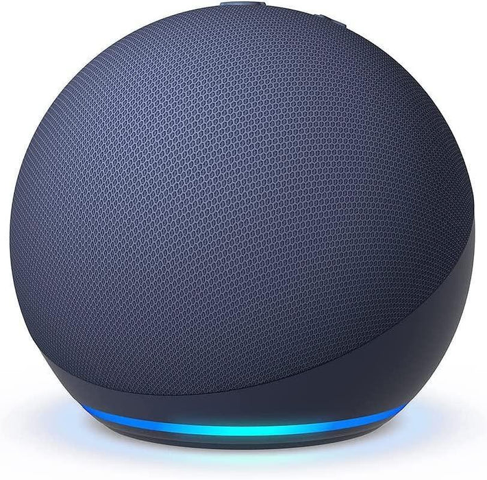 Amazon Echo Dot 5 Portable Smart Speaker, Voice Assistant, Alexa, Dark Blue