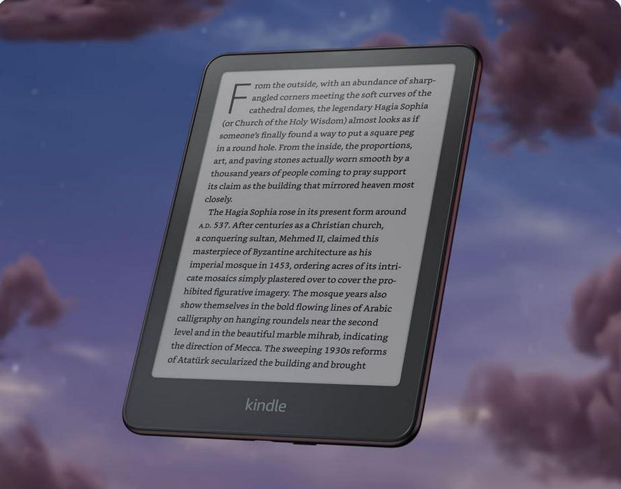 eBook reader Kindle Paperwhite Signature Edition 7", 32GB, 2024, 12th generation, IPX8, metallic raspberry