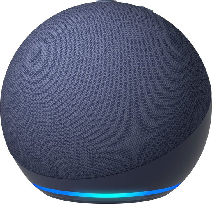 Amazon Echo Dot 5 Portable Smart Speaker, Voice Assistant, Alexa, Dark Blue