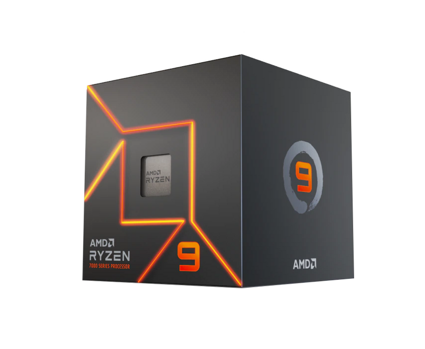Processor AMD RYZEN 9 7900, 12-Core, 3.7 GHz, 64MB, 65W, AM5, BOX