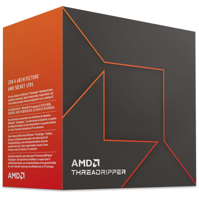 Processor AMD Ryzen Threadripper 7980X 64-Cores 3.2GHz (up to 5.1Ghz), Socket sTR5