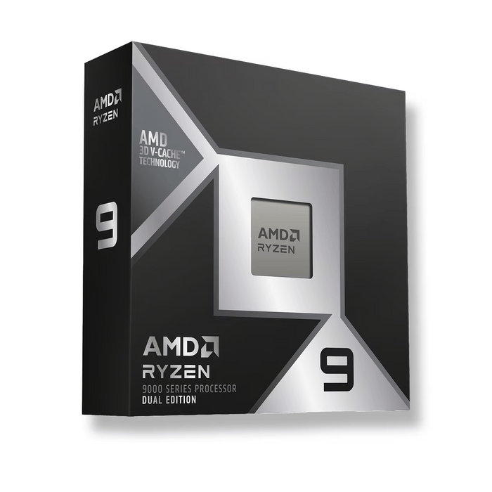 Processor AMD RYZEN 9 9950X3D2 Dual Edition, 16-Core, 4.3 GHz, 192MB, 200W, AM5, BOX, No Cooler