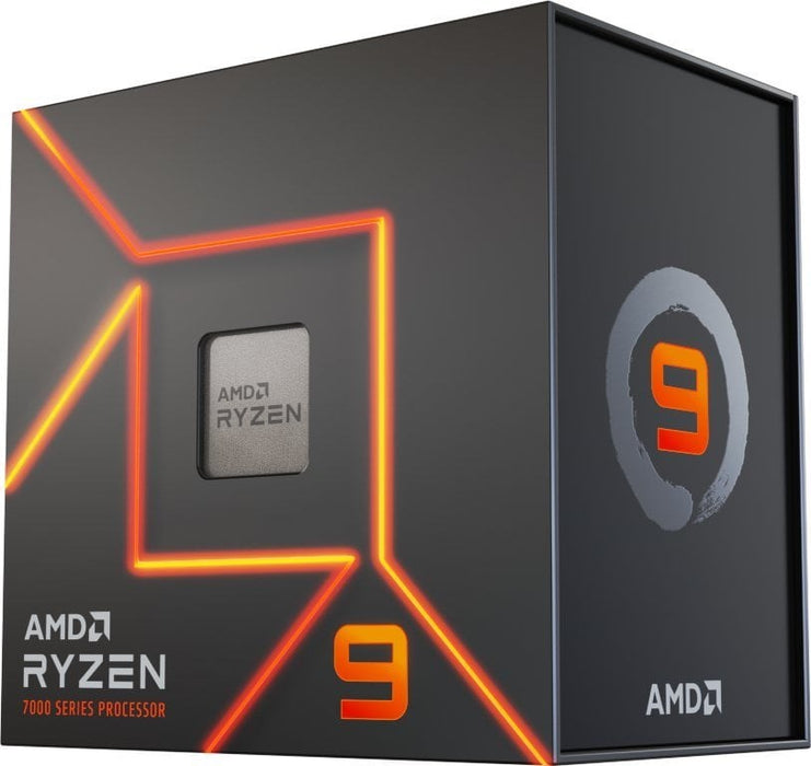 Processor AMD RYZEN 9 7900X, 12-Core, 4.7 GHz, 64MB, 170W, AM5, BOX, No Cooler