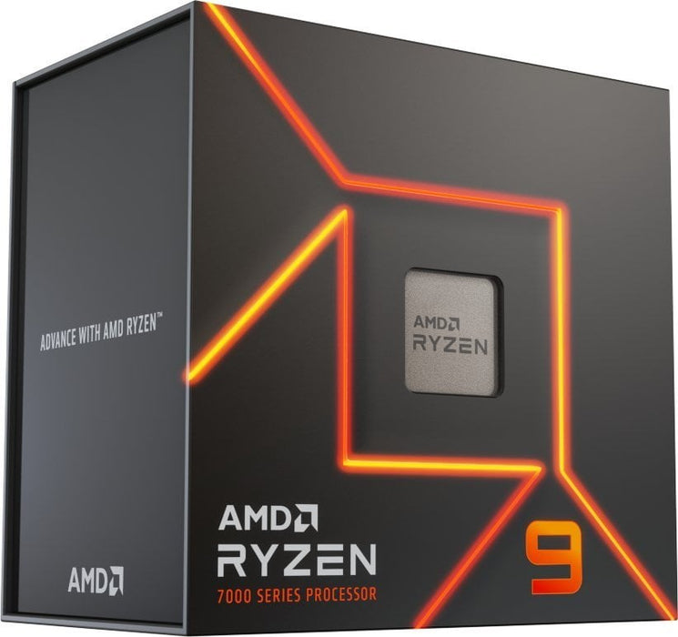 Processor AMD RYZEN 9 7900X, 12-Core, 4.7 GHz, 64MB, 170W, AM5, BOX, No Cooler